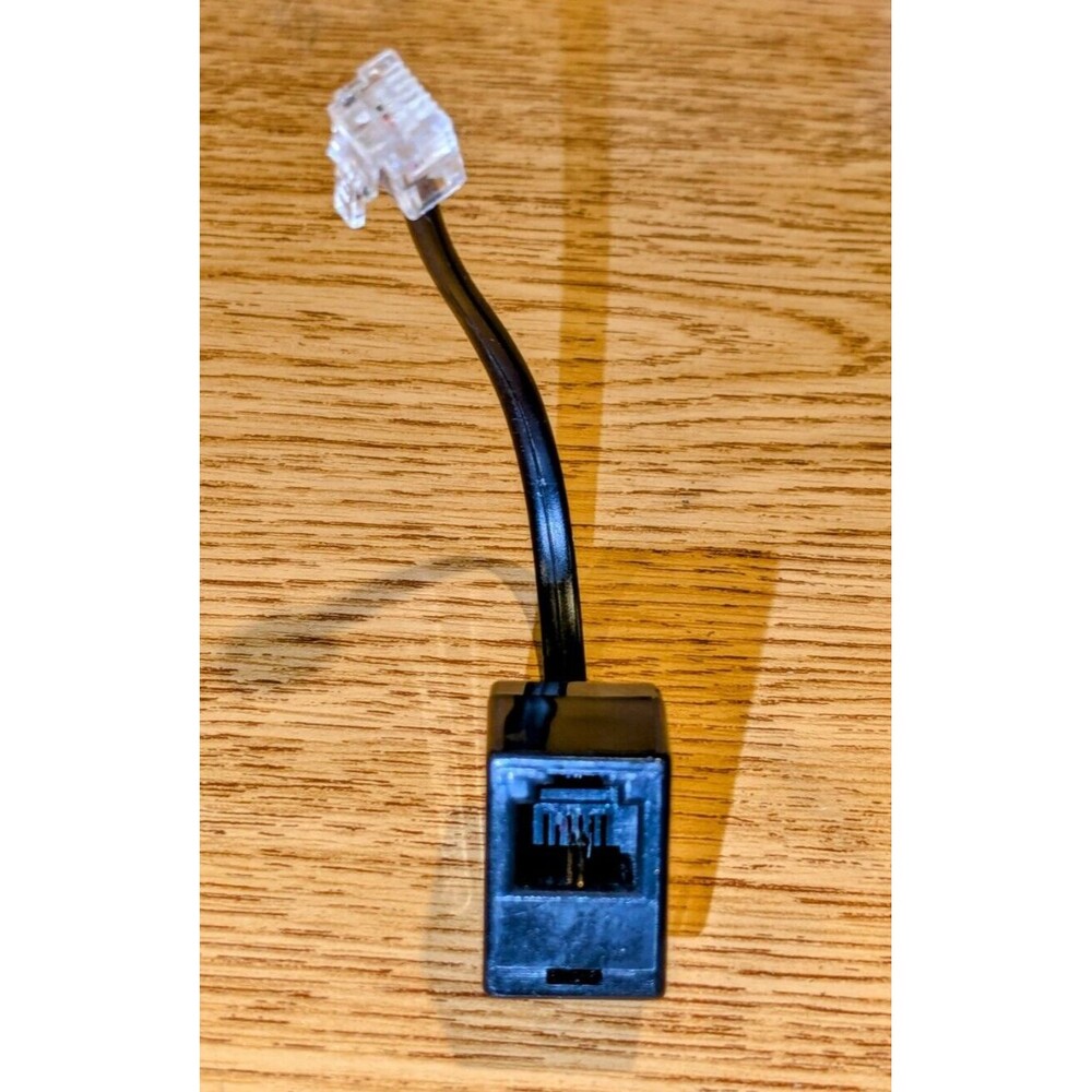 Extension Cable Male To Female Rj45 Cable 6" Extender Cord Plug EUC